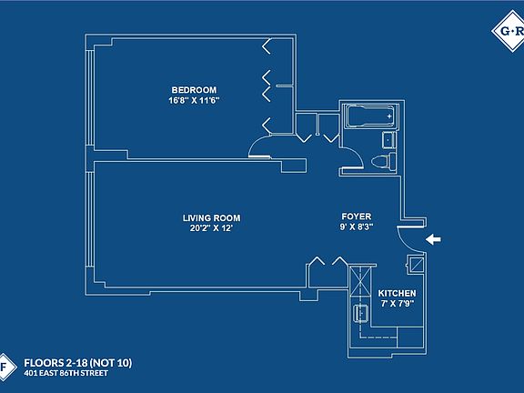2nd image of 401 E 86th St APT 18F