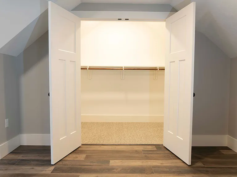 Bedroom closet.
