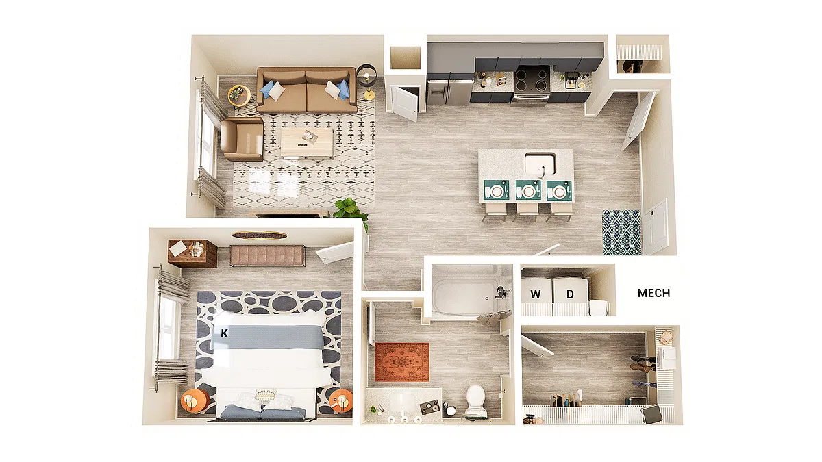 Floor plan A1