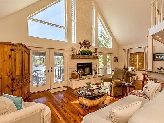 Main Floor Den-WB FP & beautiful salvaged, pine floors!