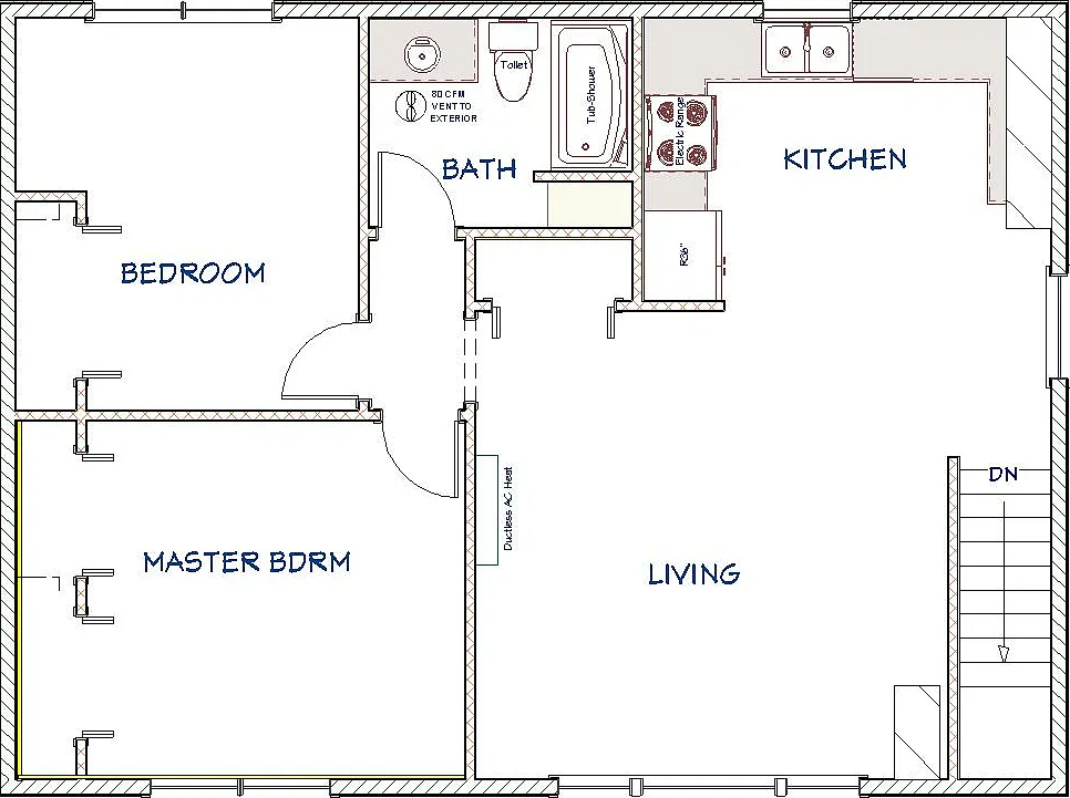 3 bed, 1.5 bath, 1165 sqft, $2,100 — Photo 3