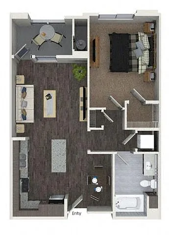 Floor plan A21