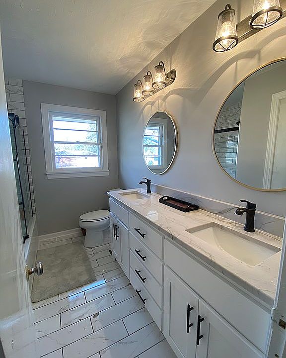 Hall bath