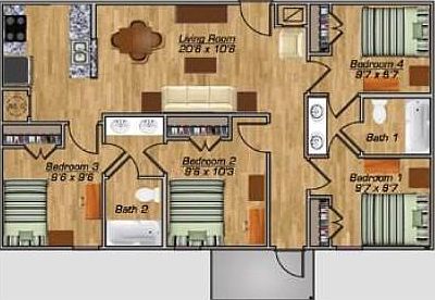 2nd image of 1205 W 24th St #214