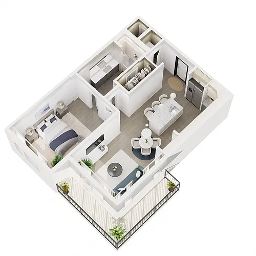 Floor plan A2c