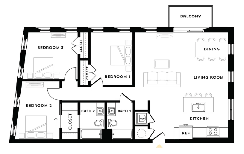 Floor plan C2 815 Collection