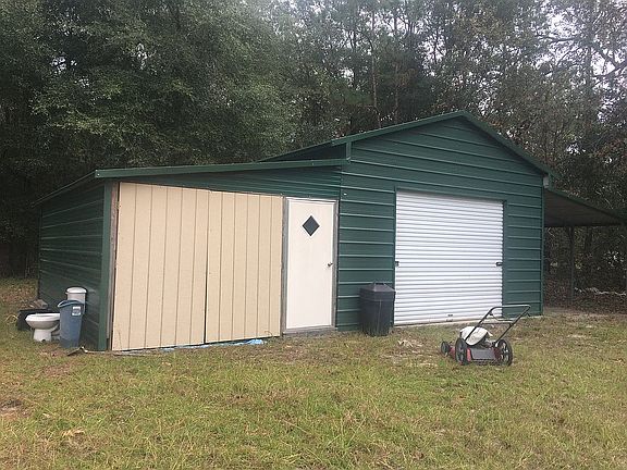 Toolshed & two parking space