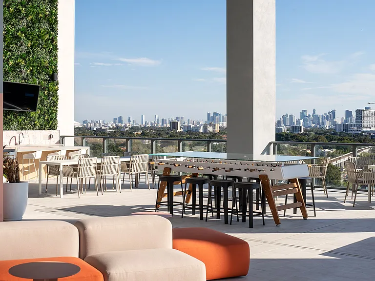 Our pool deck was designed for entertaining or relaxation