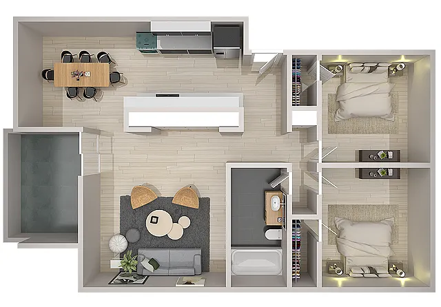 Floor plan Daisy