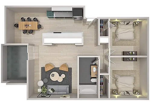 Floor plan Daisy