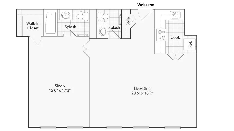 Floor plan A9