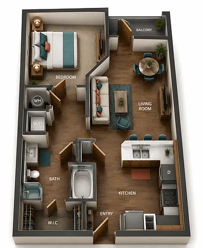 Floor plan A1
