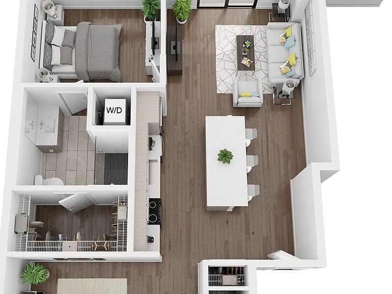 A4 floor plan Grove Central Residences
