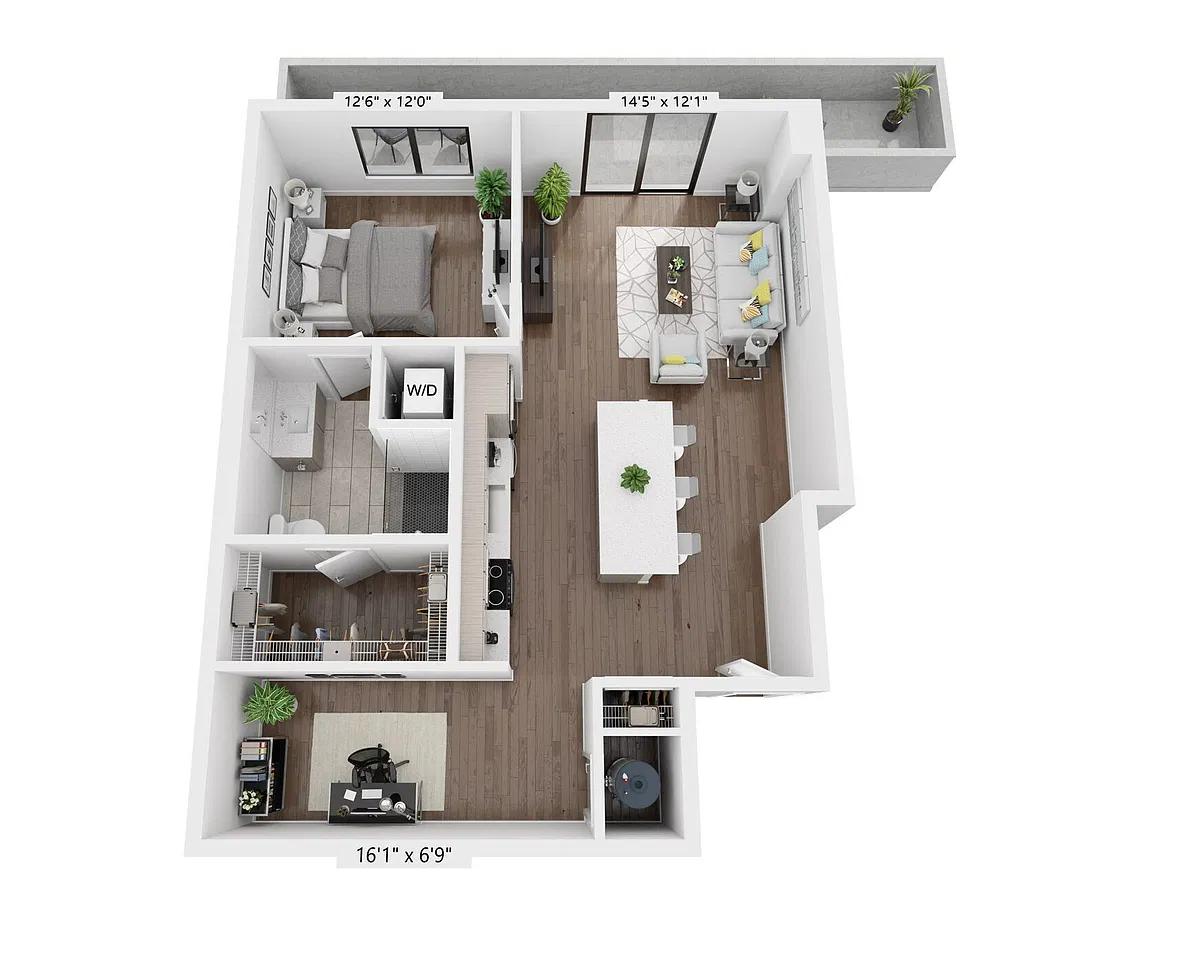 Floor plan A4