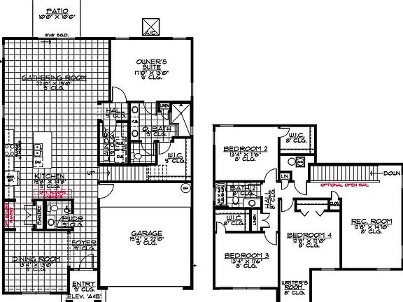 Brisbane floorplan