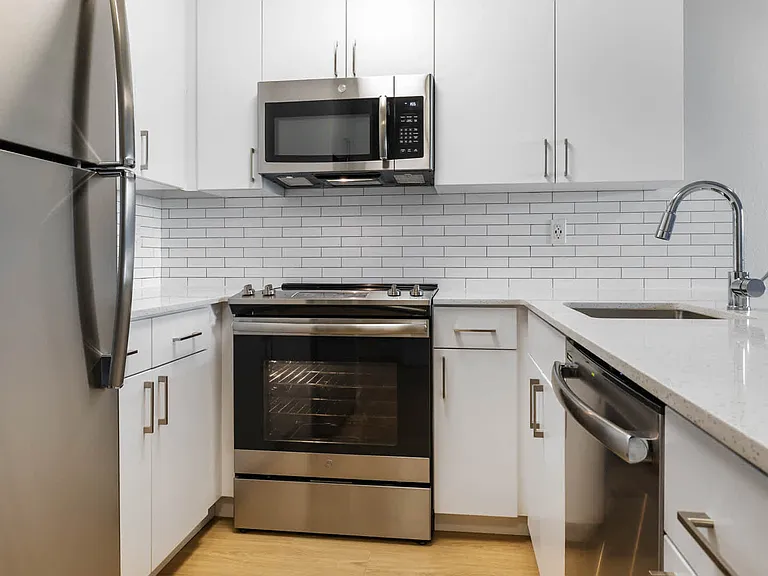 Kitchen with Stainless Steel Appliances