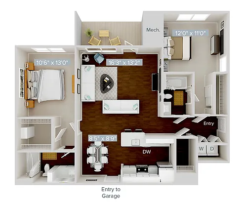 Floor plan B4G-1138