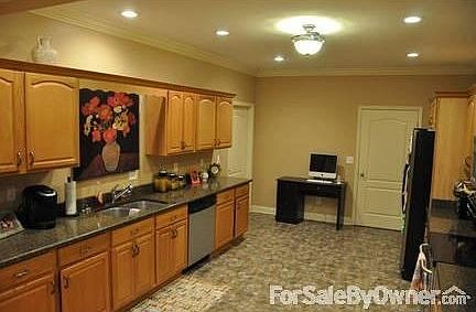 Left Side of Large Kitchen