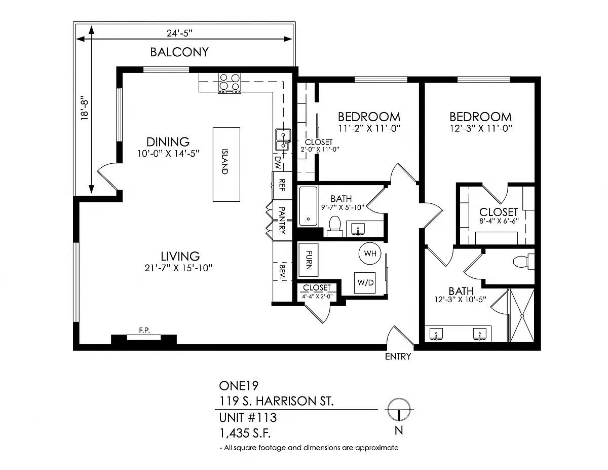 Floor plan Columbine