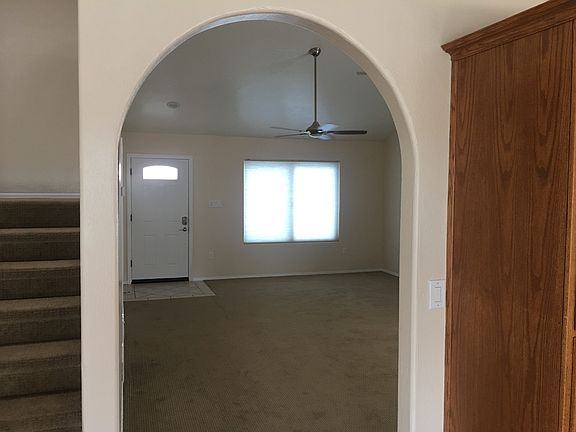 Front door threw arch