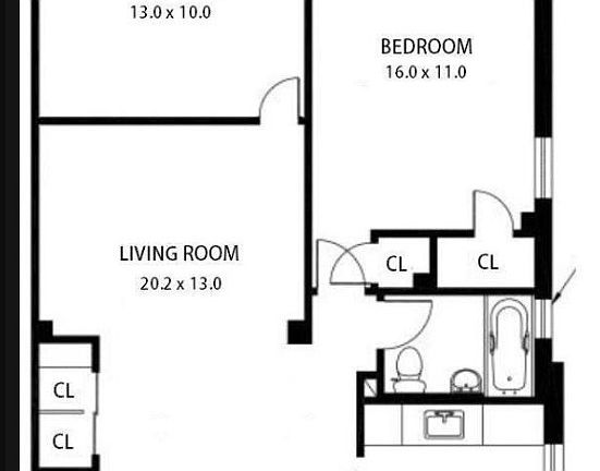 2nd image of 225 E 46th St APT 5C