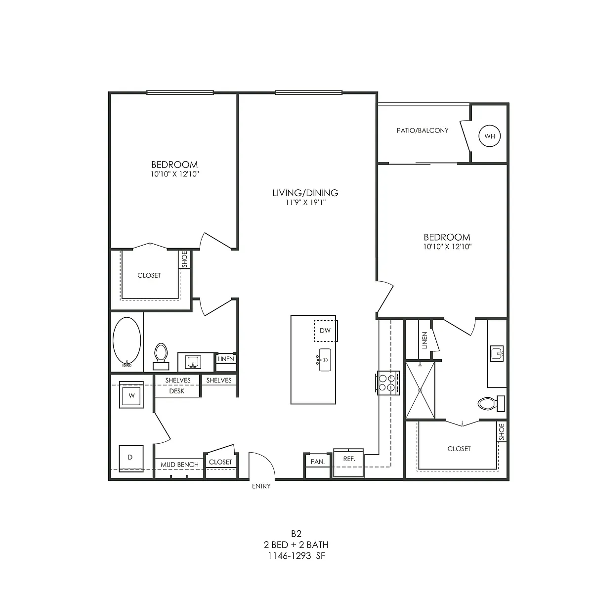 Floor plan B2
