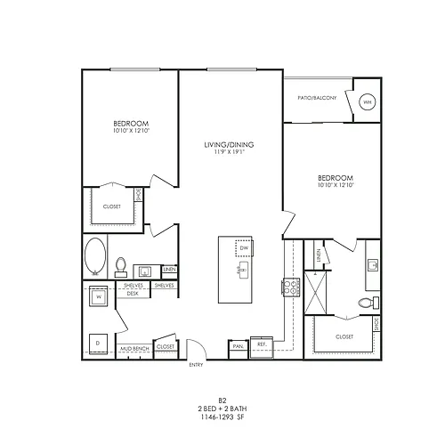 Floor plan B2