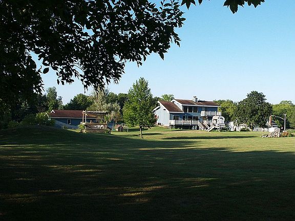 back yard from ne corner
