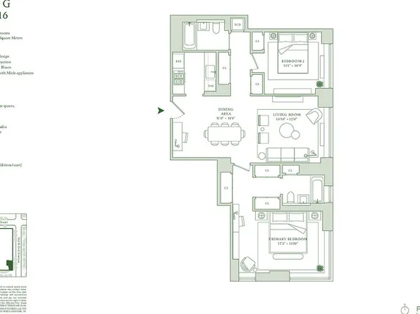 210 Warren St #12G, New York, NY 10282