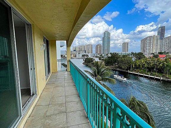 East view from balcony 