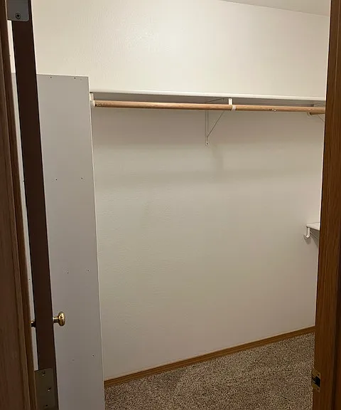 Master walk-in closet