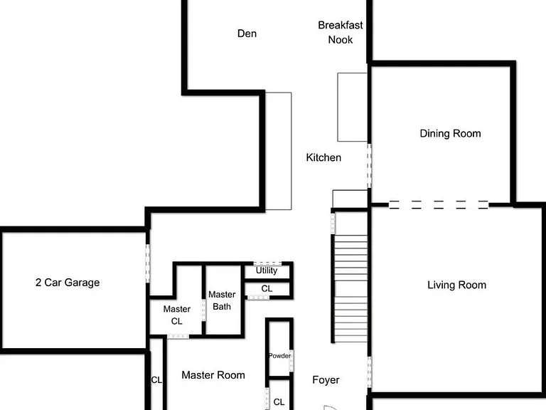 First floor layout