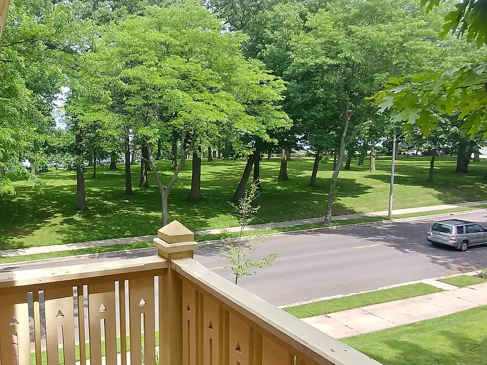 Balcony off of living room