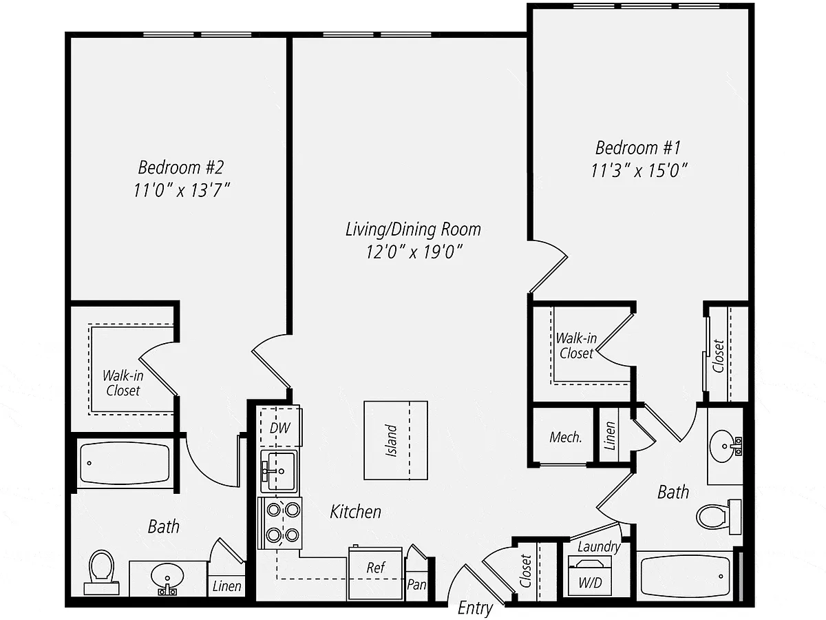 Floor plan B20