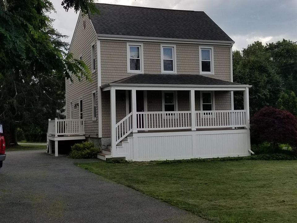 2 family house. Off street parking big U shape drive