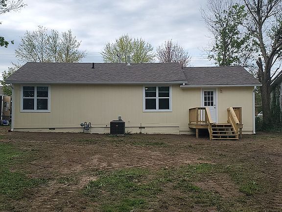 New back deck & front porch.