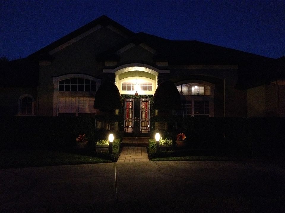 FRONT DOOR ENTRANCE NIGHT