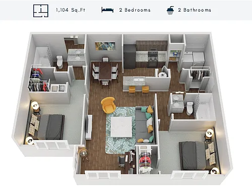 Floor plan B2R