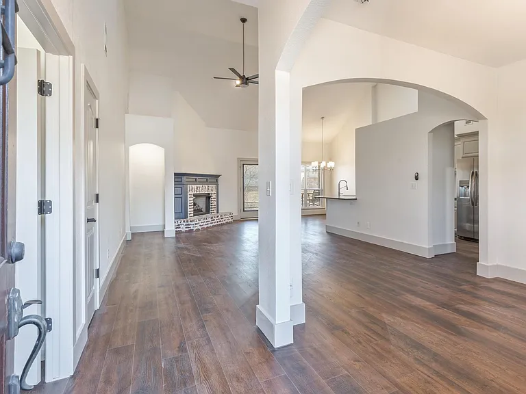 Front Door View Into The Home
