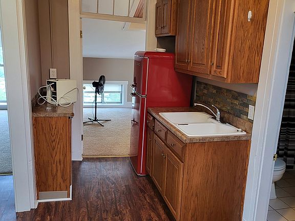 walk up into the kitchen. Newly renovated... you'll love it