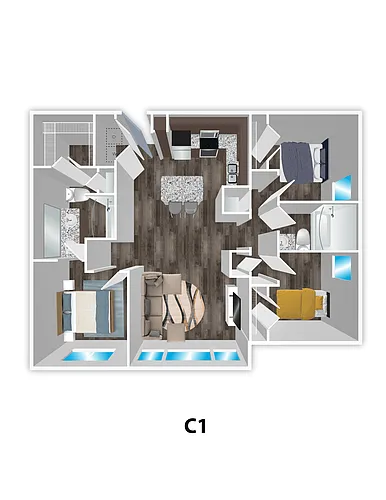 Floor plan C1