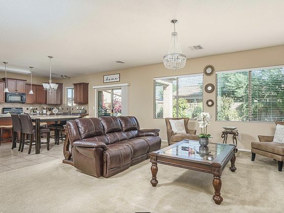 spacious living room