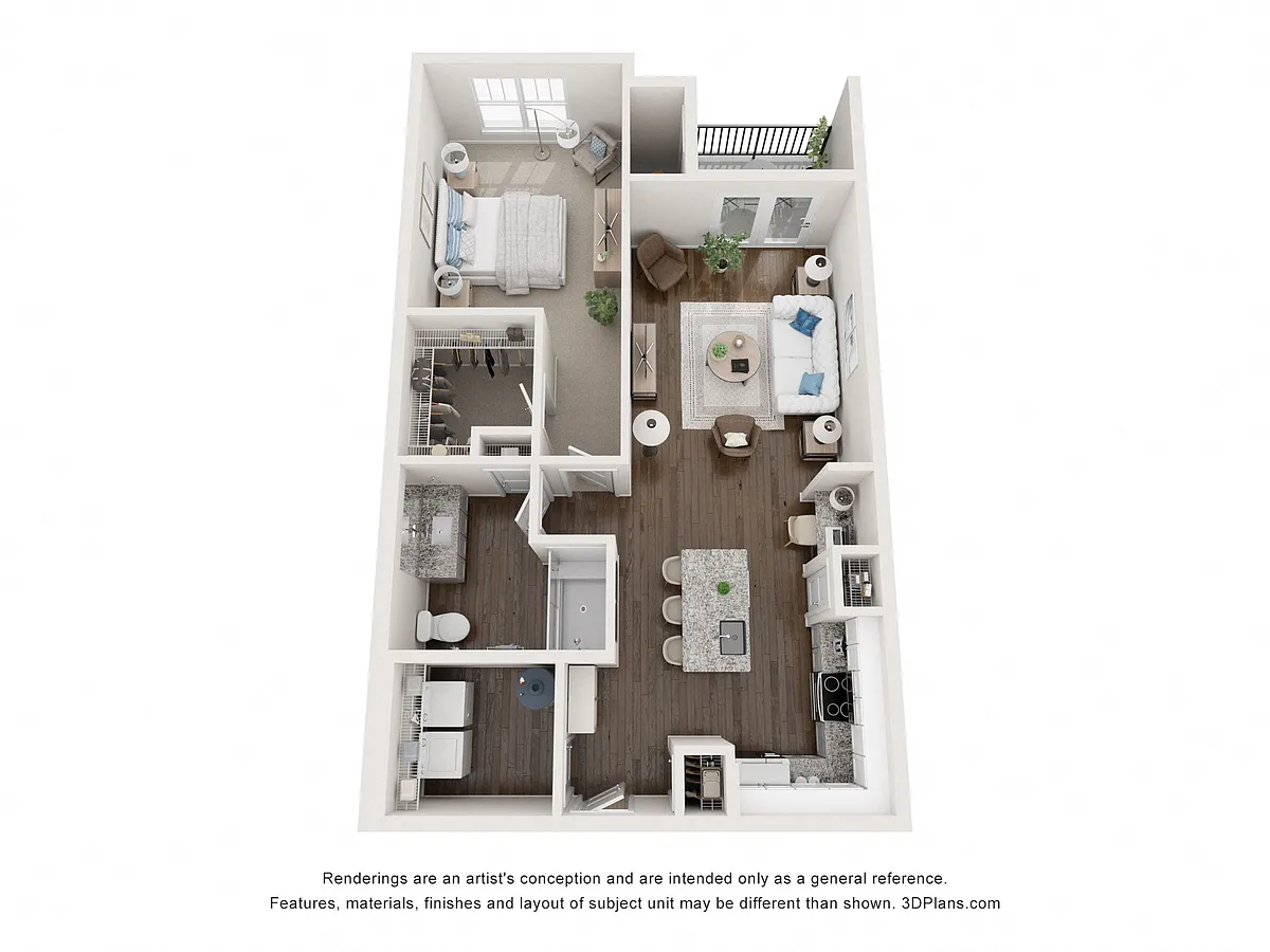 Floor plan A1D