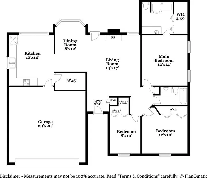 3 bed, 2.0 bath, 1268 sqft, $2,500 — Photo 2