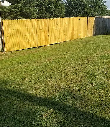 Large yard 