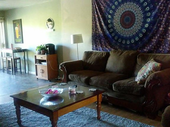 Upstairs has large den and dining area. Also has large balcony!