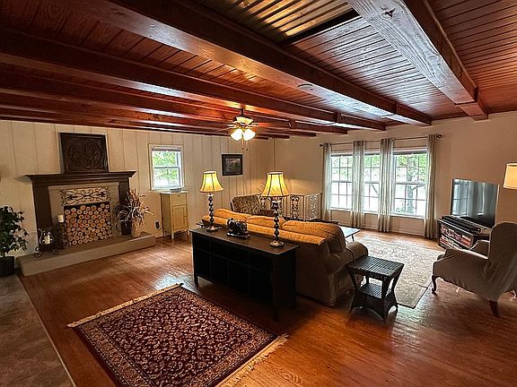 Upstairs living area