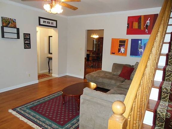 living room from stairs