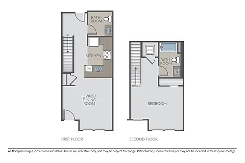 Floor plan Christie Townhome