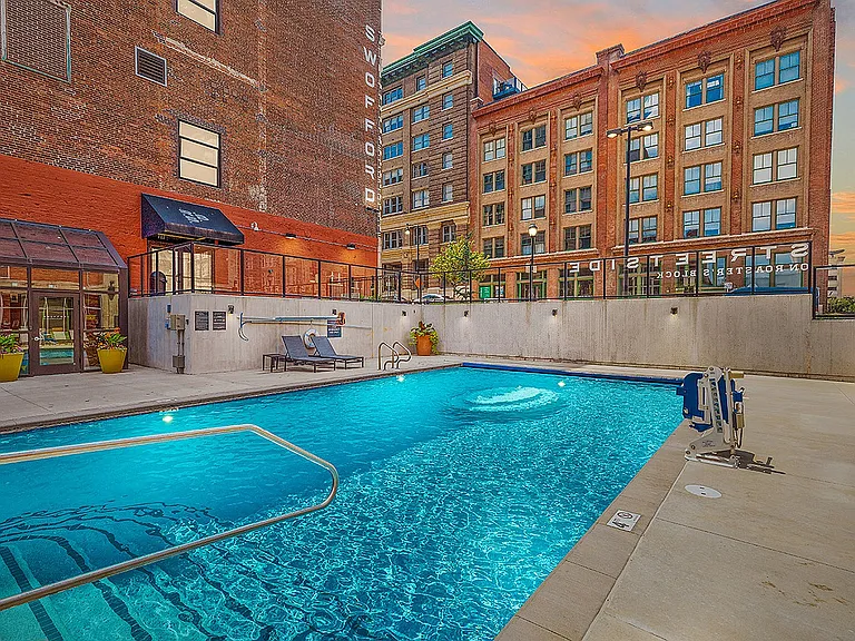 Pool at Dusk